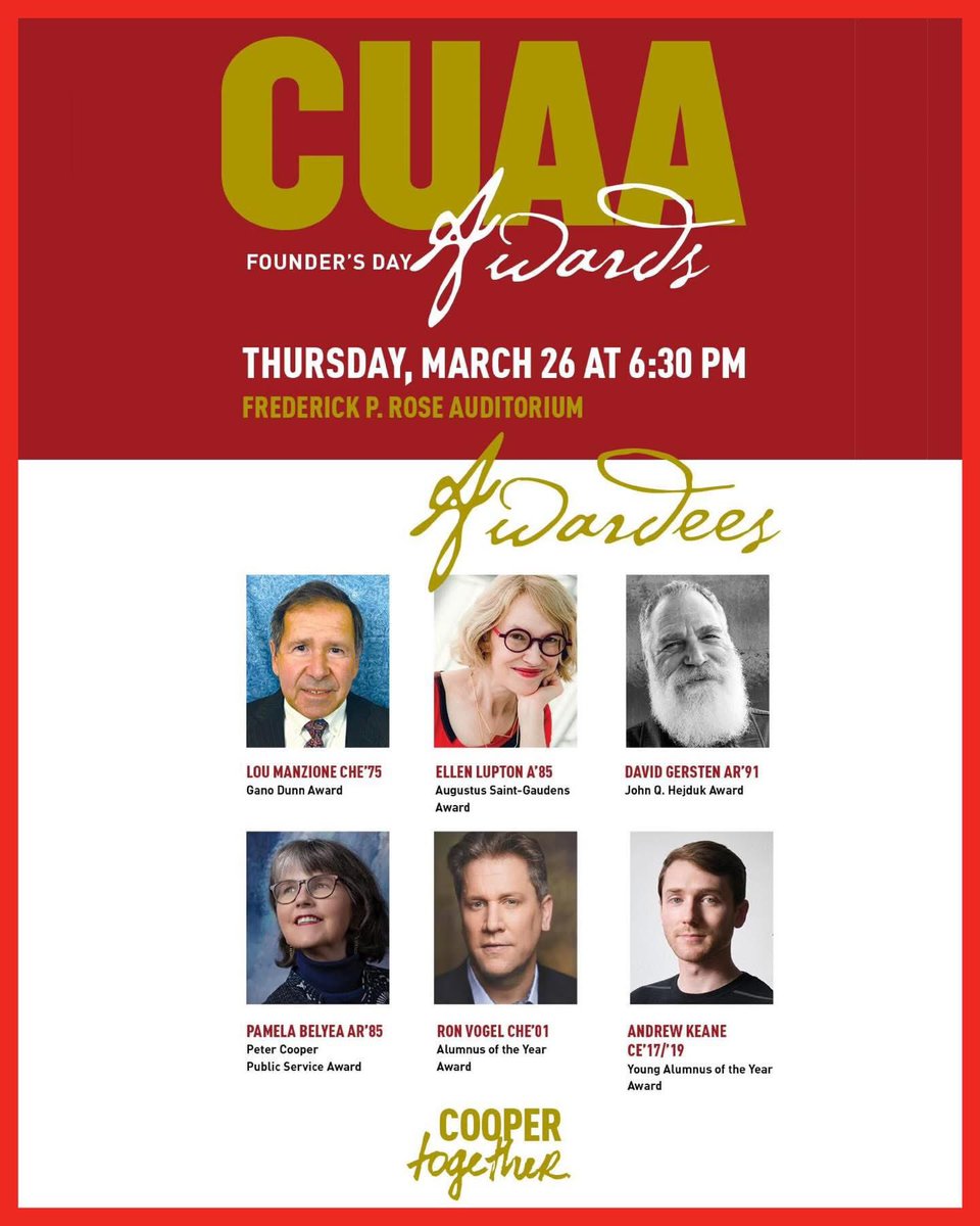 Cooper Union Alumni Association tweet media