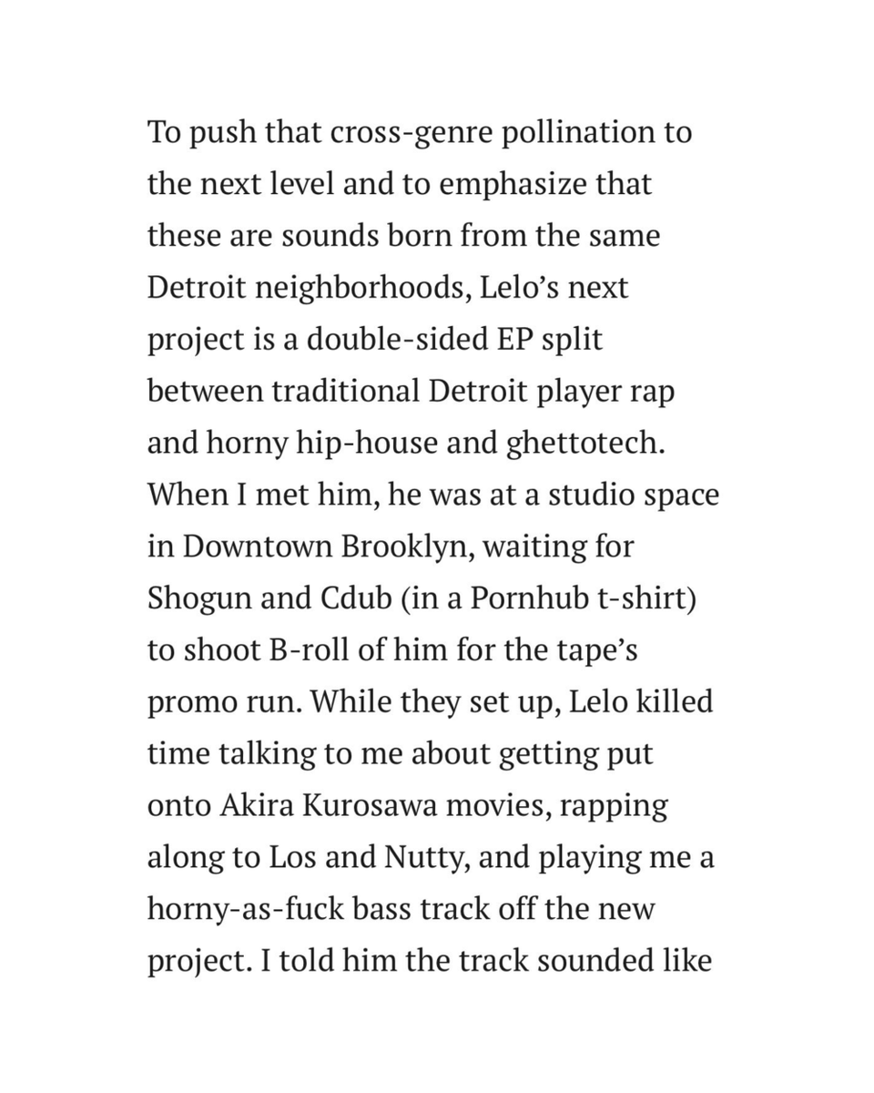 Kurrco's tweet photo. Pitchfork confirms Lelo’s next project is a "double-sided EP" 👀 https://t.co/MtAzJl1I8P