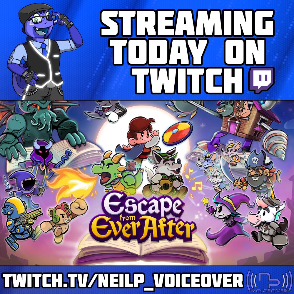 NeilP Voiceover 🔜 Megaplex tweet media