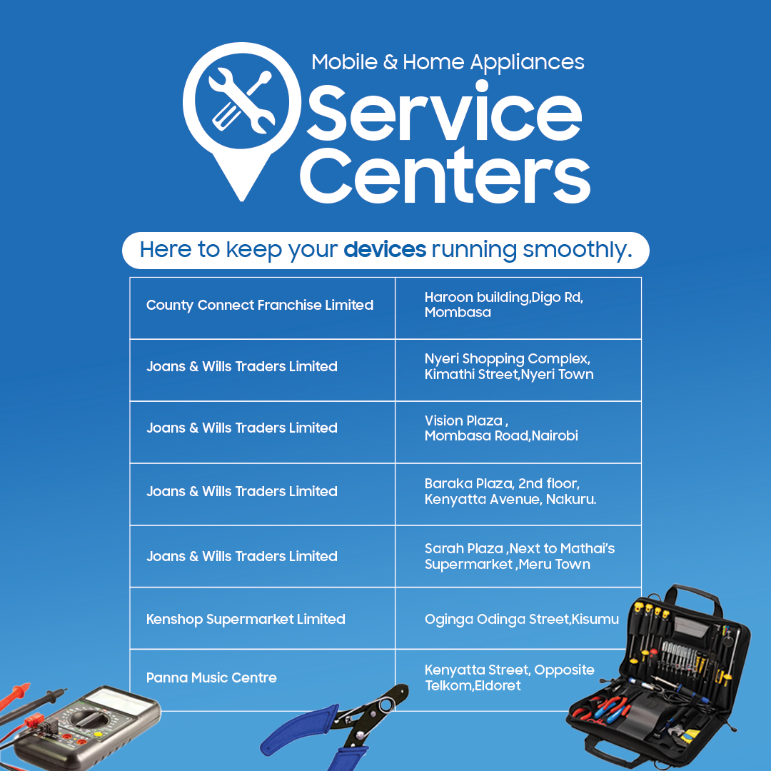 Samsung Kenya tweet media