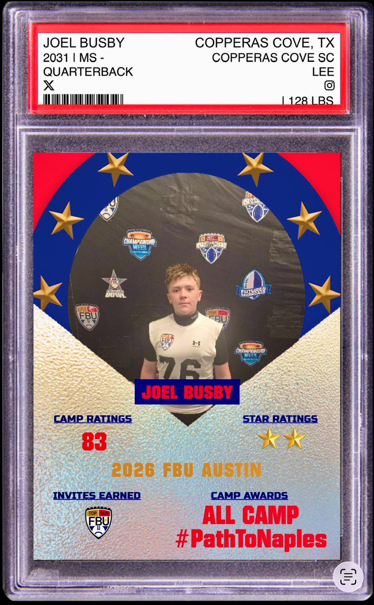 Joel Busby “2031” tweet media