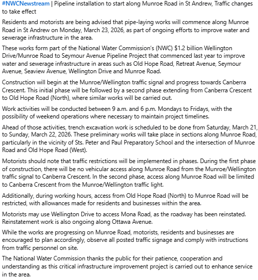 NWC Jamaica tweet media