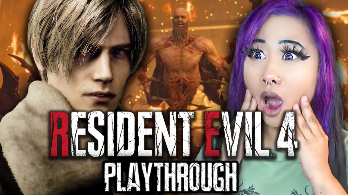 BBSMOLS's tweet photo. Debuting my Let’s Play era with this piece!🙂‍↕️ my whole playthrough of RE4R is on YT right now 🤗 https://t.co/Uph5fTAcde