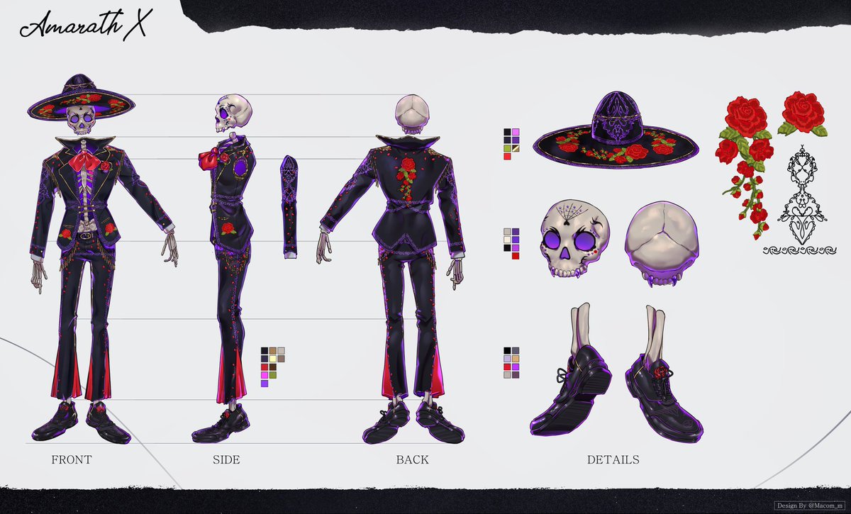 AmarathX🌹💀🍷Charro Skeleton tweet media