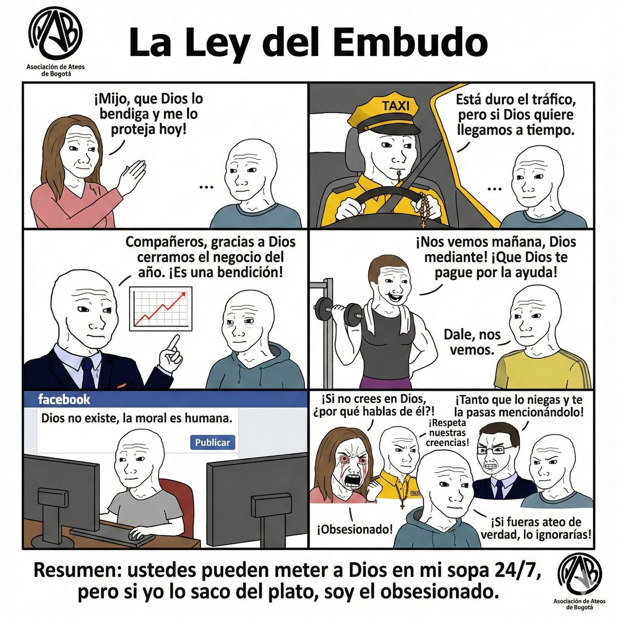 Asoc. Ateos Bogotá tweet media