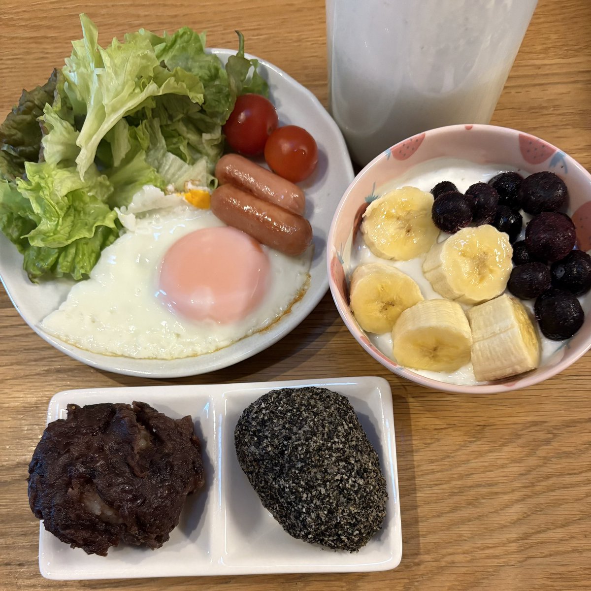 kurashogohan's tweet photo. おはようございます☀
今日も1日元気にいきましょう‼️
#朝ごはん
#おうちごはん https://t.co/QUjvIagWes