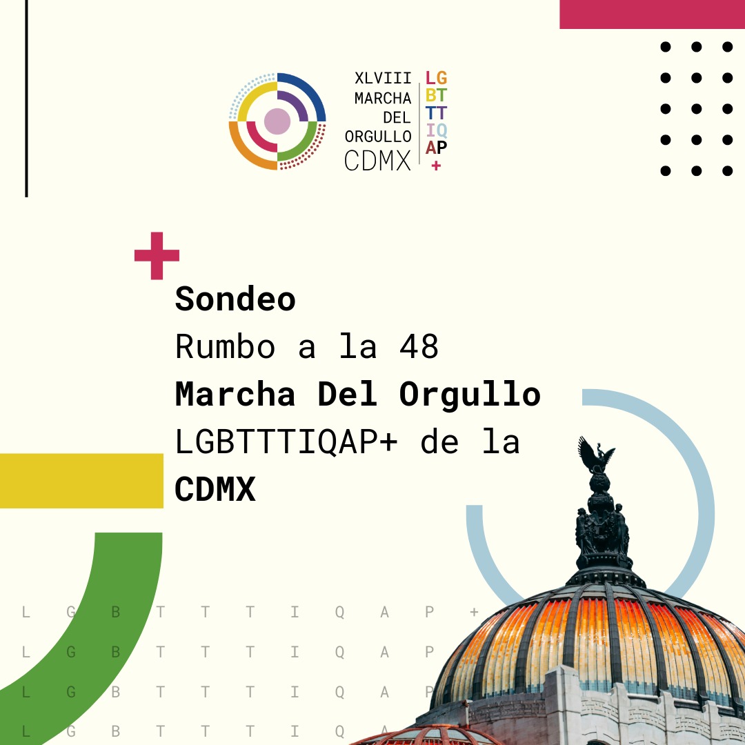 Queremos conocer tu voz.

¿Cuáles deben ser las reivindicaciones prioritarias que impulsemos este 2026 en la 48ª Marcha del Orgullo LGBTI+ de la Ciudad de México?

Participa respondiendo el formulario 
👉forms.gle/FzN3q4uznioLem…

¡La marcha la hacemos todes! 🏳️‍⚧️🏳️‍🌈