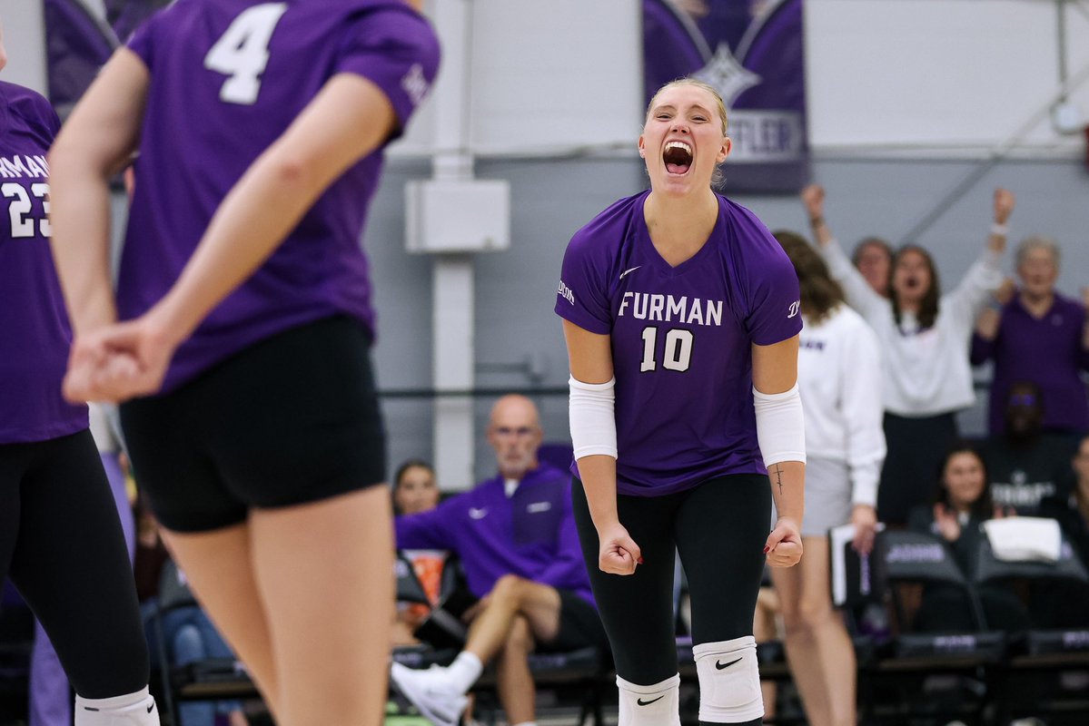 Furman Volleyball tweet media