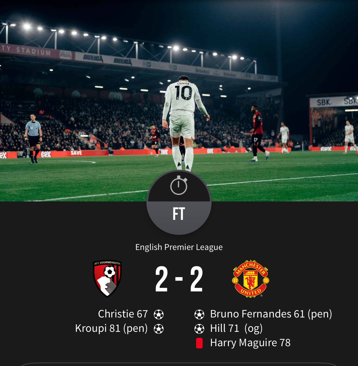 Ian_Green's tweet photo. We made many chances in both halves. Probably a fair result.  Not the one we wanted. But we take it! https://t.co/dsKjliC3Xw