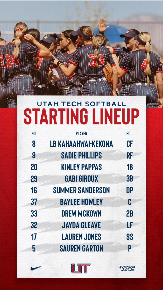 Utah Tech Softball tweet media