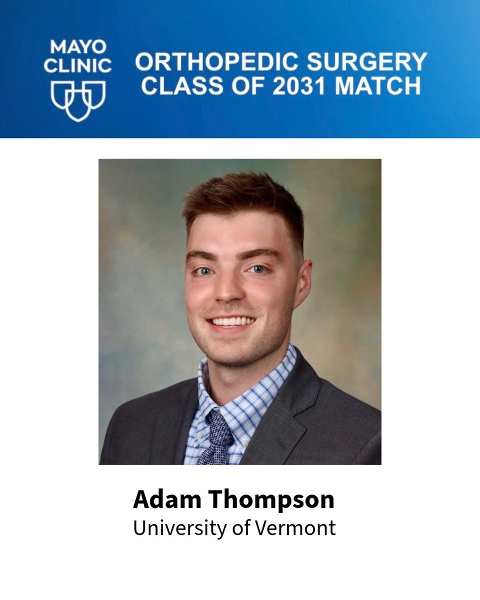 Mayo AZ Orthopaedic Surgery Residency tweet media