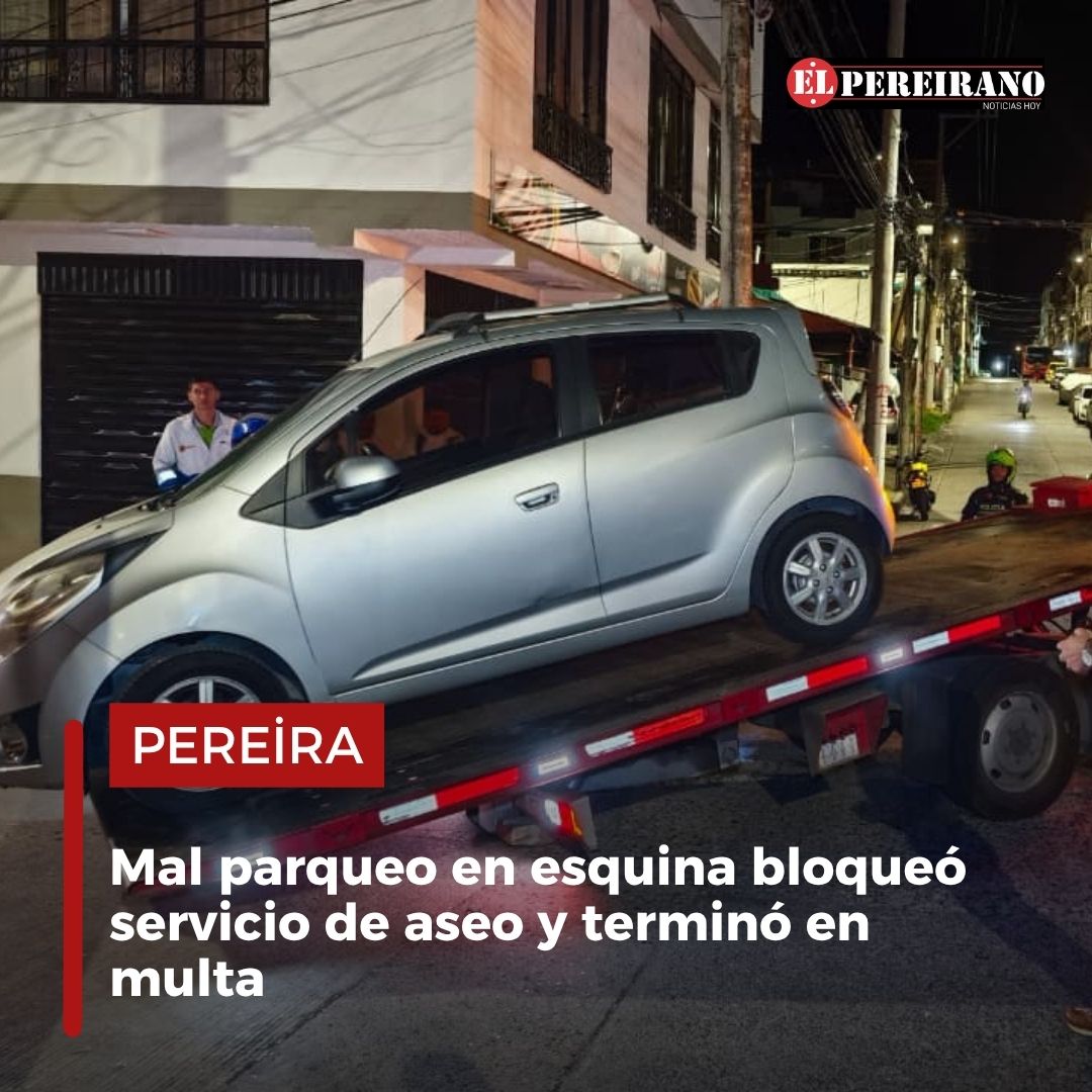 #Pereira || Mal parqueo retrasó recolección de residuos y generó sanción en Pereira.

elpereirano.com/2026/03/20/por…