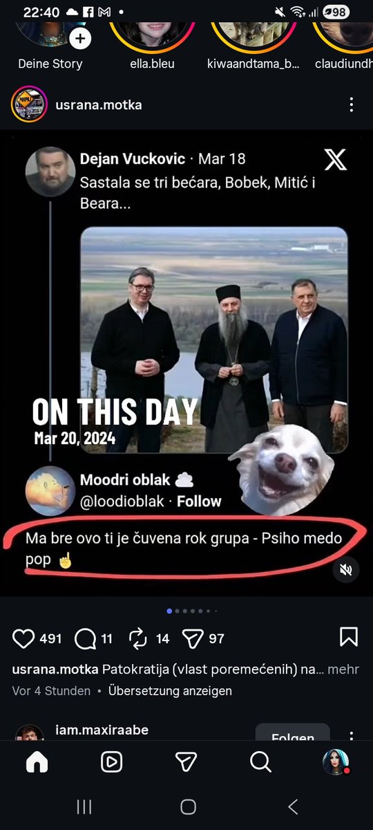 Moram da pokažem ovo...🤣 super je!