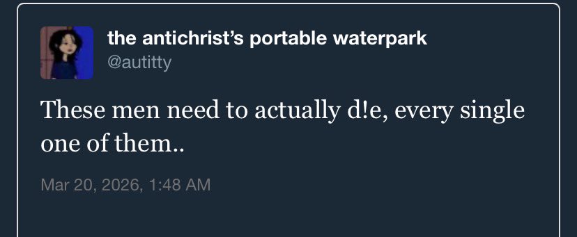 the antichrist’s portable waterpark tweet media