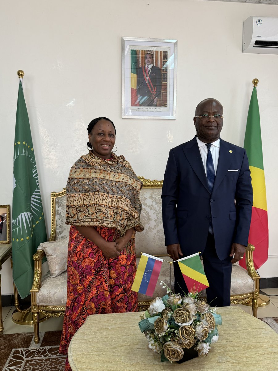 Embajada de Venezuela en Congo tweet media