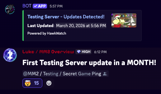 MM2 Overview tweet media