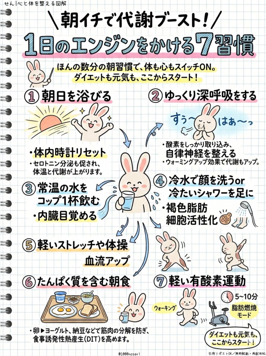 せん┊︎心と体を整える図解 tweet media