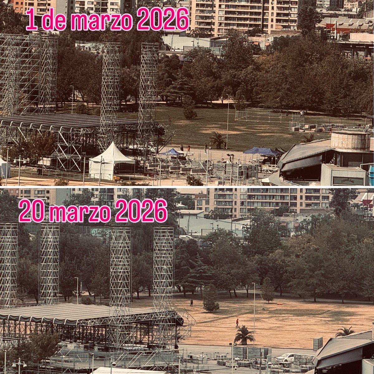 hufeso's tweet photo. @ParqueOhiggins @barriosdestgo @latercera @lun @canal13 @thecliniccl @ADNRadioCL @Estadioazul11 https://t.co/kgeduA7CSN
