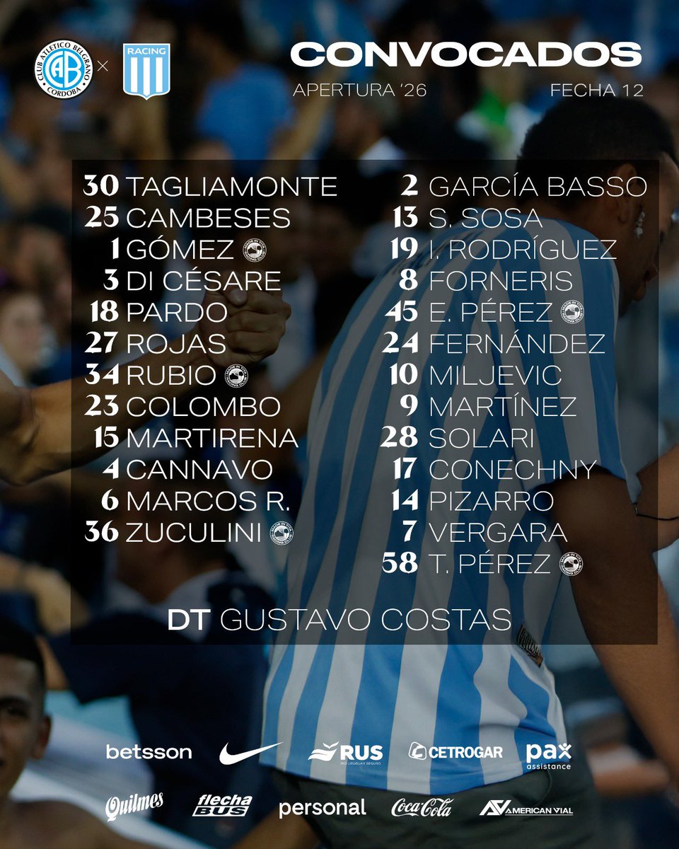 Racing Club tweet media