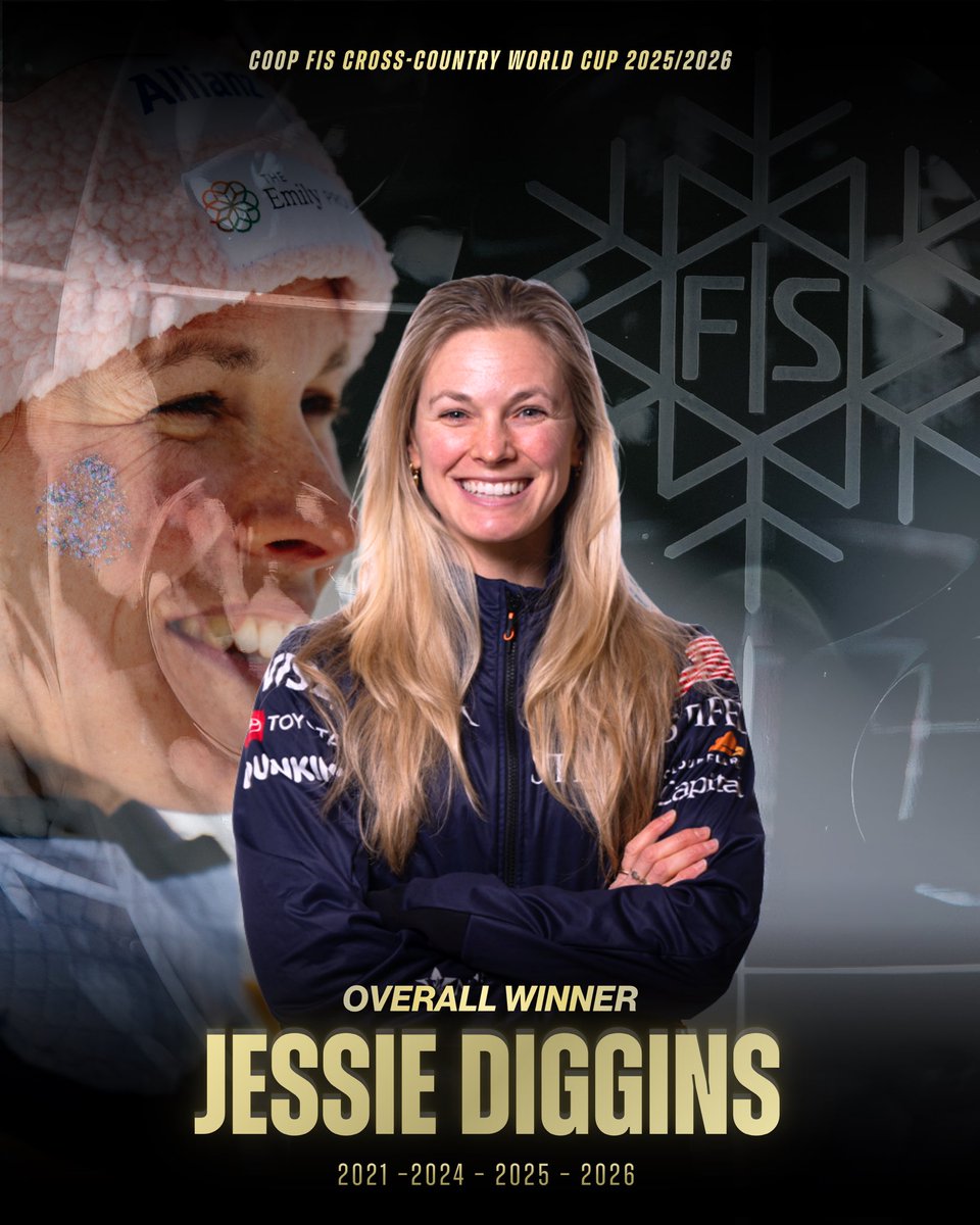 FISCrossCountry's tweet image. 3 in a row for Jessie Diggins 🤯 lifting her final globe 🔮 at home before riding off as a legend toward new horizons 🇺🇸✨ 

What a phenomenal women 🫣 

#fiscrosscountry #wintersport #worldcuplakeplacid