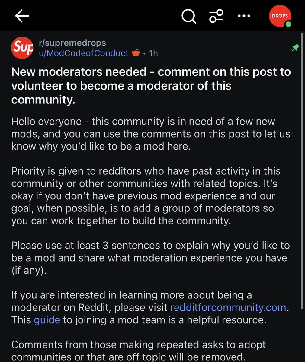 Supreme Drops tweet media