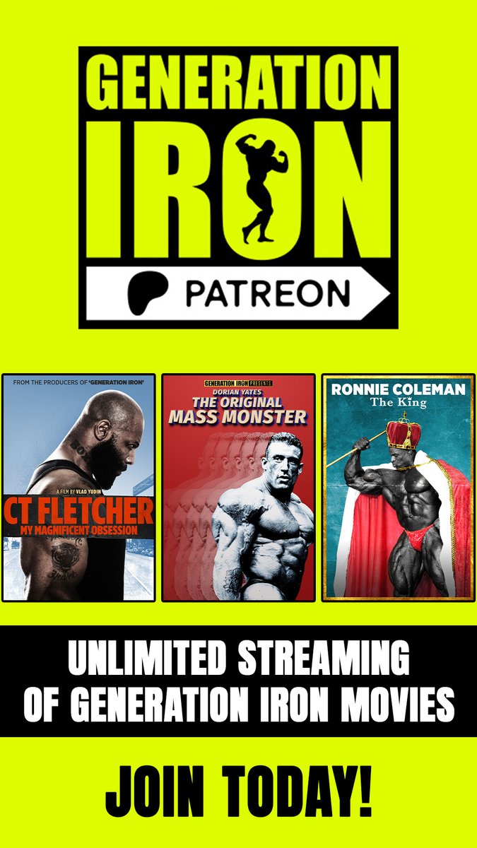 GENERATION IRON tweet media