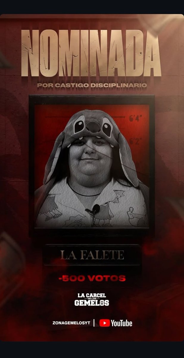 Castigo disciplinario, dicen. Si han hecho la jugada maestra para que los gitanos se vacíen los bolsillos por salvar a la Falete y de paso le llenarse ellos las arcas a ellos. 

Lo retratadisimos que habéis quedado <a href="/ZonaGemelos/">ZonaGemelos</a> #CarcelGemelos6