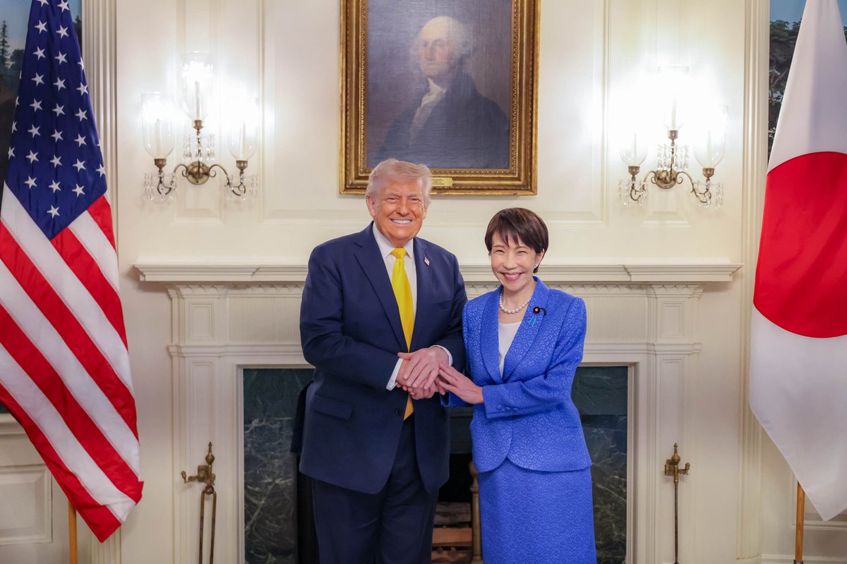 nancybeatrice's tweet photo. 本サミットの成果が、両国間の協力を一層強固にし、相互の信頼を深め、進歩、平和、そして繁栄の新たな章を切り開くものとなりますよう願っております。今後数年にわたり、両国がさらなる成功を収め、同盟関係が一層強固なものとなることをお祈り申し上げます。🇯🇵🇺🇸😊 https://t.co/FaL673XIeS