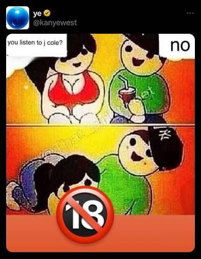 kanYe Funnies tweet media