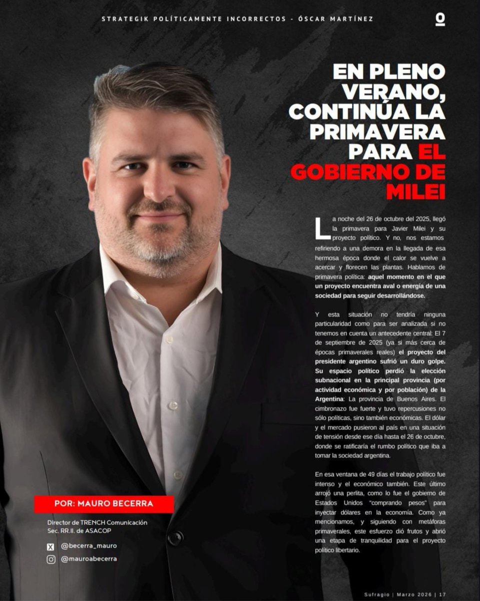 Trench - Estrategia y acción en comunicación tweet media