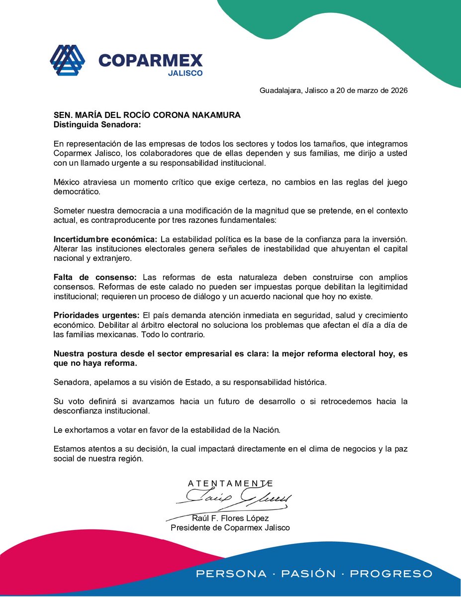 Coparmex Jalisco tweet media