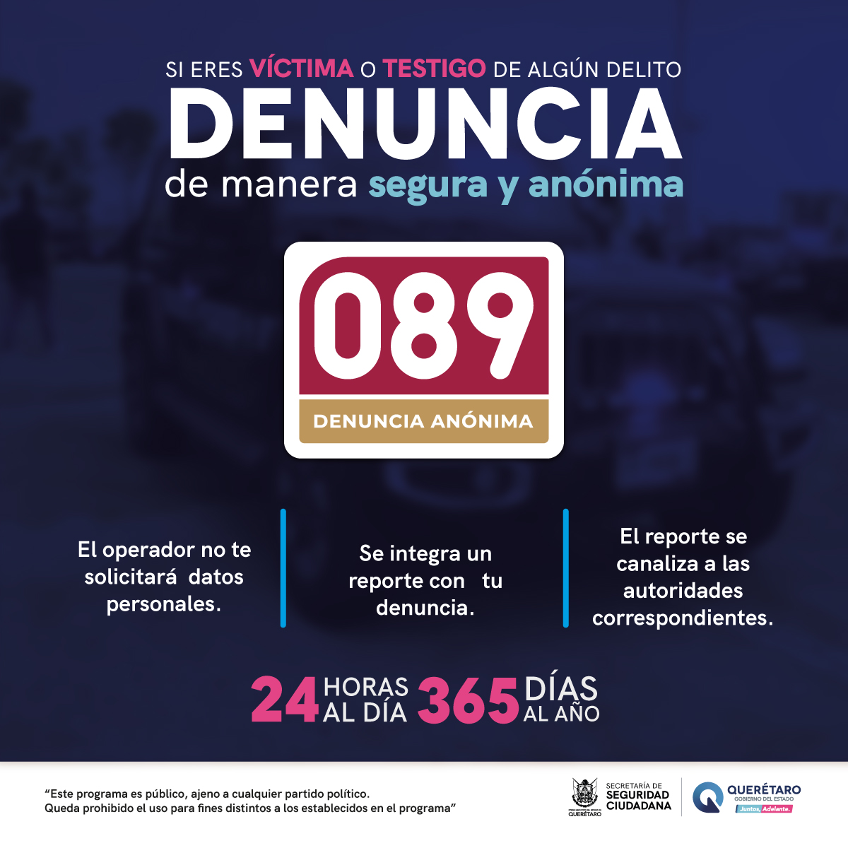 Secretaría de Seguridad Ciudadana de Querétaro tweet media