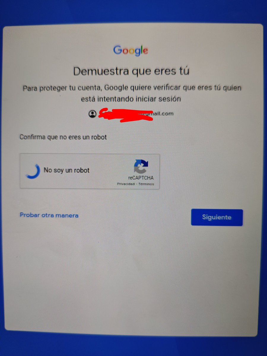robegs's tweet photo. Obsolescencia programada? Intento formatear una tablet vieja (5 años) para mi hija. No puedo hacer login porque el captcha ya no funciona. No puedo actualizar porque no puedo hacer login. https://t.co/DAjhAnrZUp