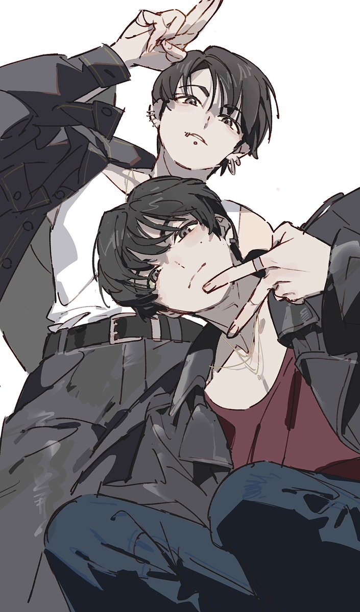 mo45_54om's tweet photo. #btsfanart 
🐻+🐰
两个人长得对我眼睛很好 https://t.co/YRxLYx7x9m