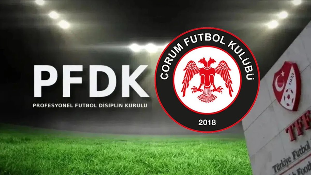 OnlyCorumFK's tweet photo. ARCA Çorum FK’ya PFDK’dan Ağır Fatura

🔹 Saha olayları: 110.000 TL
🔹 Çirkin tezahürat (3. kez): 140.000 TL + Doğu D4-D5, VIP A, Batı Kapalı Sol tribünlerine 1 maç giriş yasağı
🔹 Sportmenliğe aykırı takım hareketi: 49.500 TL
🔹 Atakan Akkaynak: 1 maç men+40.000 TL https://t.co/Rl03MuauZN