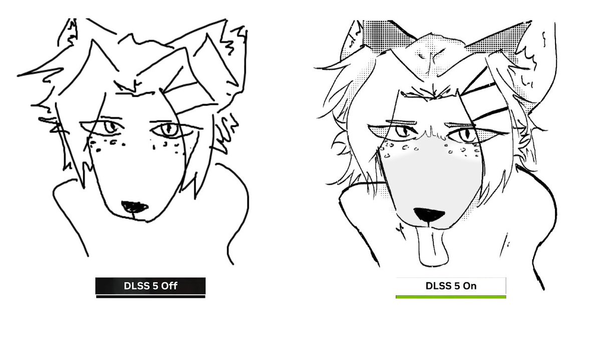 obscuredgrace's tweet photo. the difference is real #dlss5 https://t.co/VugXTdKDhf