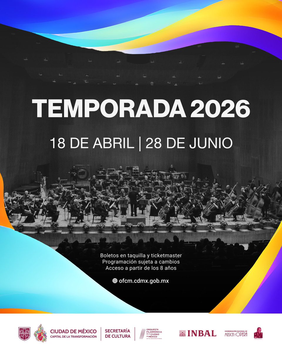 Filarmónica Ciudad de México tweet media