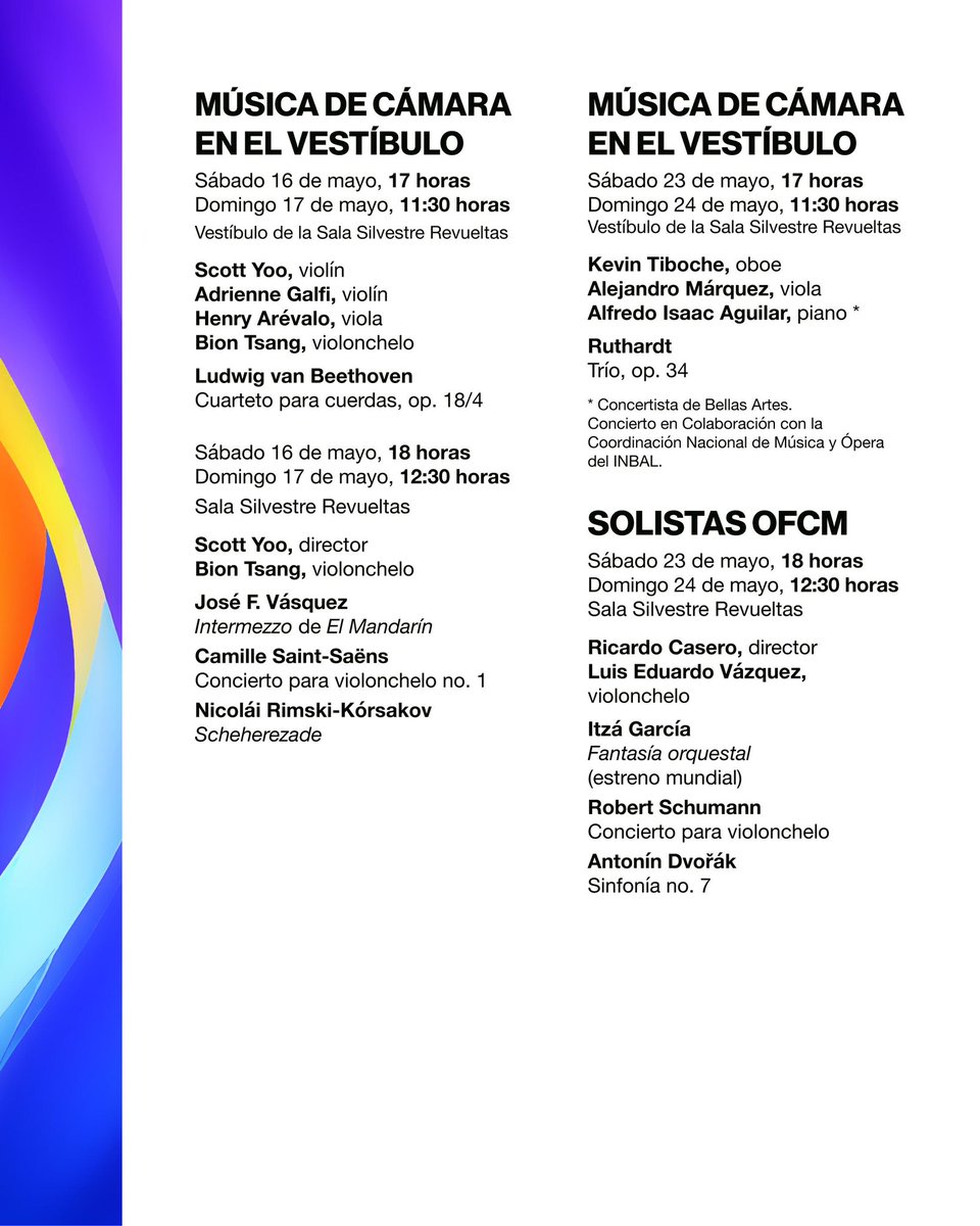 Filarmónica Ciudad de México tweet media