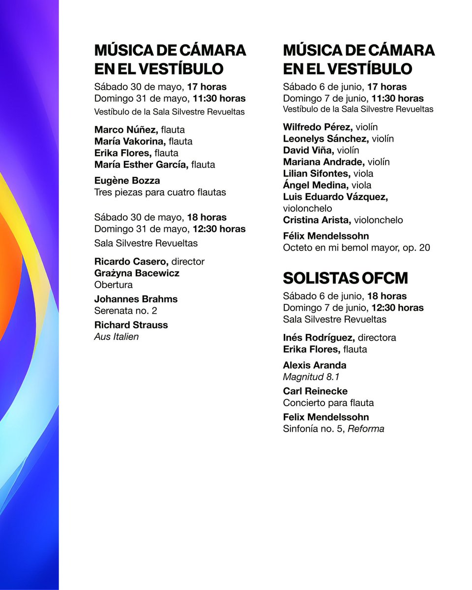 Filarmónica Ciudad de México tweet media