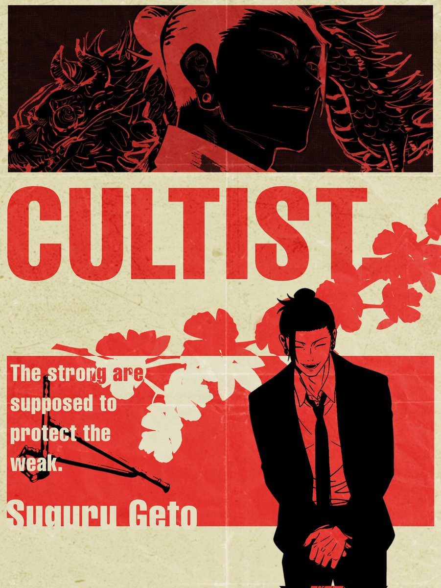 Suguru Geto tweet media