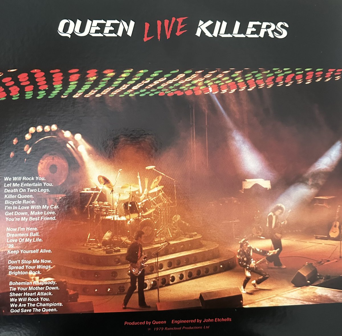 furbehrrr's tweet photo. This is a favorite Queen album … 

Live Killers is a double live album by the British rockband Queen, released in ‘79, recorded during the European leg of Queen's Jazz tour. 

#LiveMusicFriday #LiveKillers

#Queen #FreddieMercury🤩 

#MusicSky #SpinningNext https://t.co/aI8Wr0UbUk