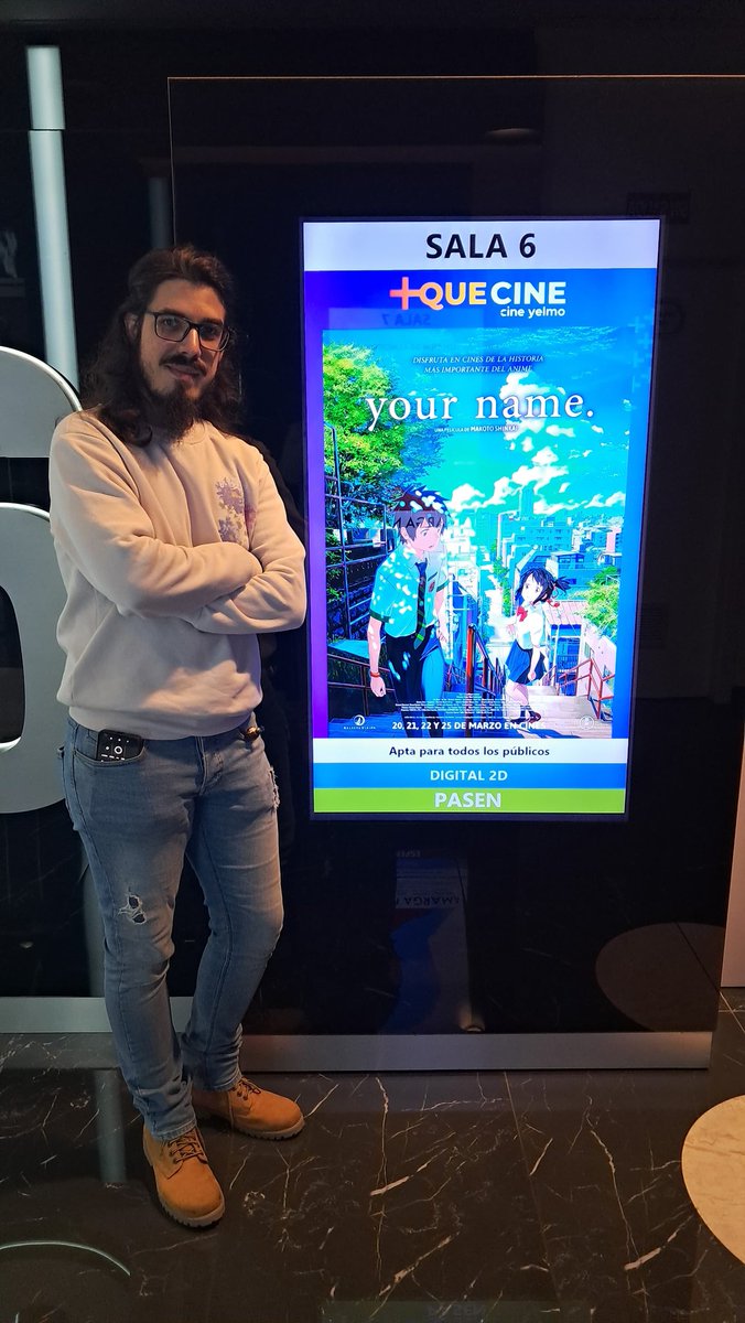menayo's tweet photo. Ver una de tu pelis favoritas de anime en el cine es otro rollo y una experiencia que recomiendo no perdérsela 
#yourname https://t.co/c42NvIHJ5W