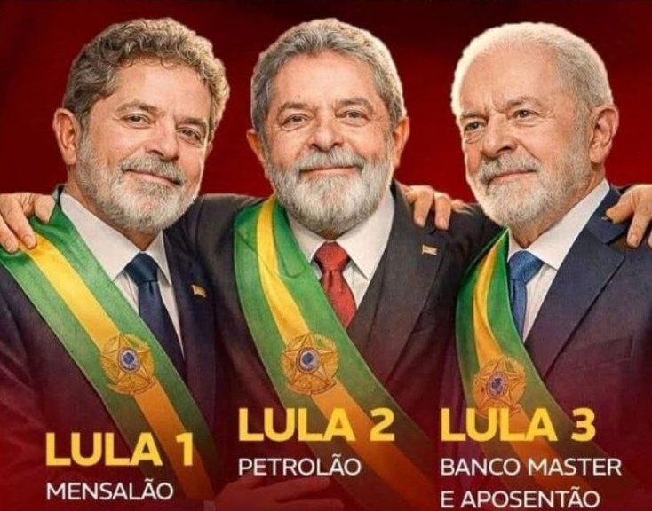 Nunca será Mito, mas é Master.
#LulaMaster