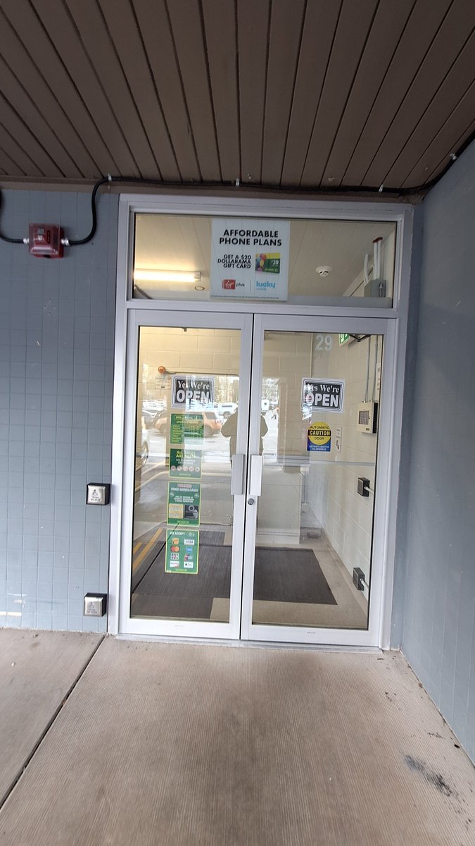 metrotowner's tweet image. 4/ Mar 2026, #Dollarama at Old Orchard in #Burnaby just opened. Big, impressive store, but hard to believe Burnaby Fire signed off on what looks like a basement trap with a stair lift as the only means to get mobility-impaired people in and out.