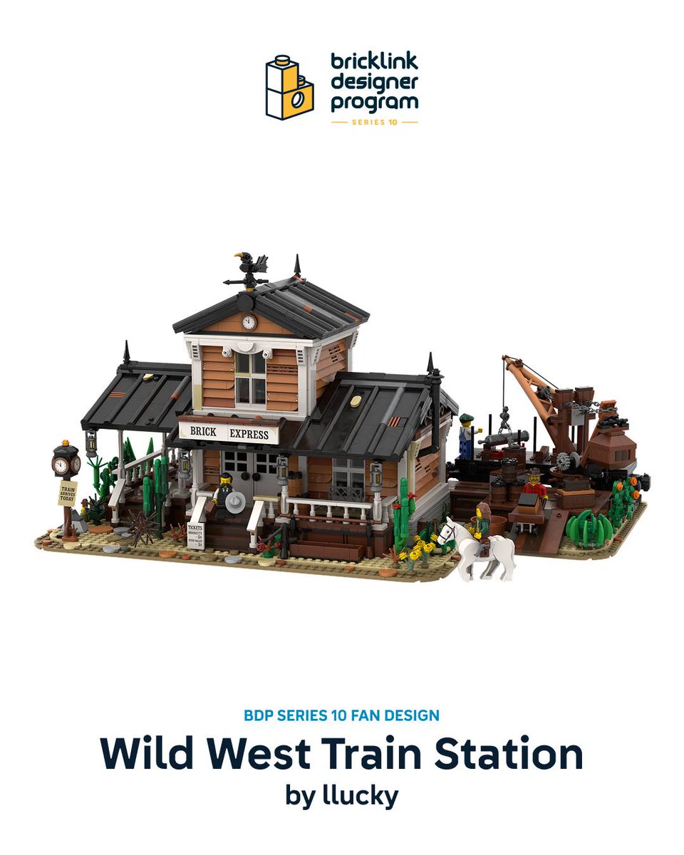 tormentalous's tweet image. BrickLink Designer Program Series 10 Finalists Announced

LEGO and BrickLink have announced the five finalists for the BrickLink Designer Program Series 10.

thebrickfan.com/bricklink-desi…

#LEGO #LEGONews #BrickLink #BrickLinkDesignerProgram #BDPSeries10 #Reveal