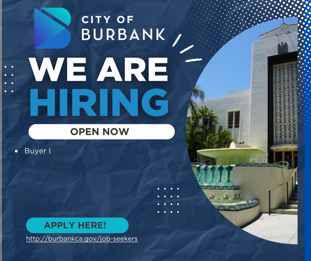 City of Burbank tweet media