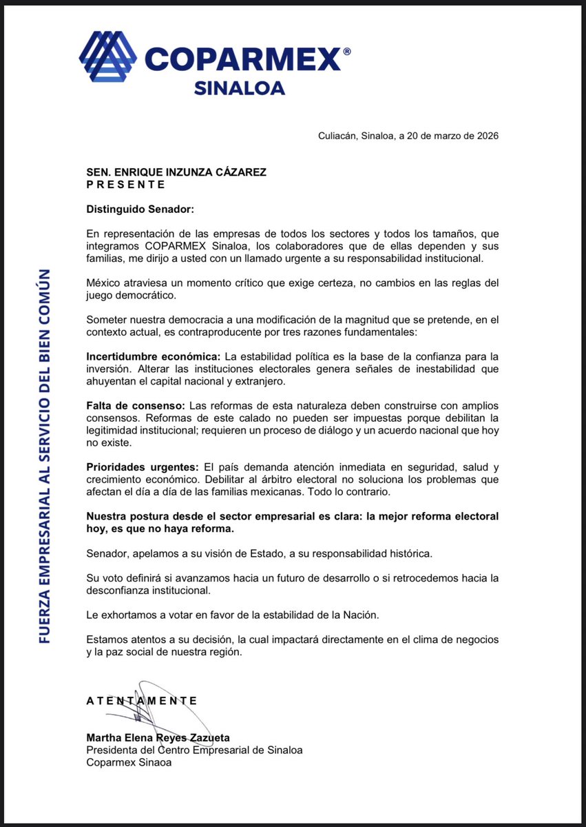 Coparmex Sinaloa tweet media