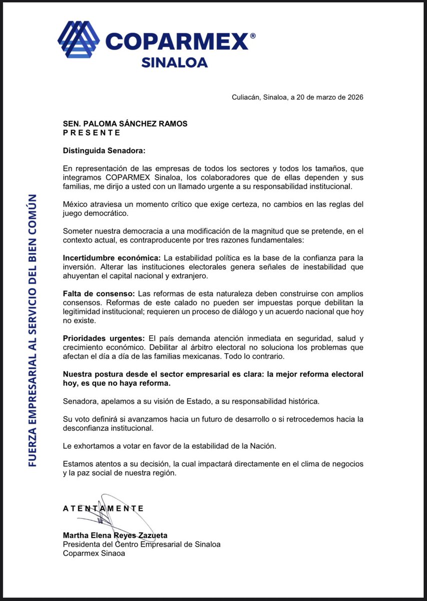 Coparmex Sinaloa tweet media