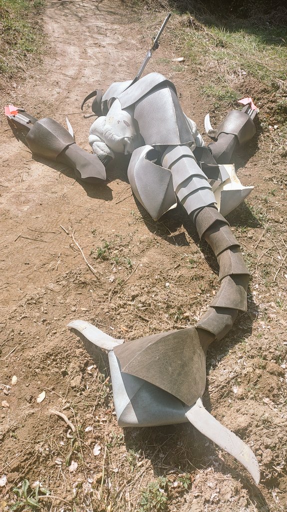 prot_lot's tweet image. 迷宮探索中に、大型生物(？)の残骸を確認。
形状から、人魚の系統だろうか？
#魔王の迷宮
#DOGTAG