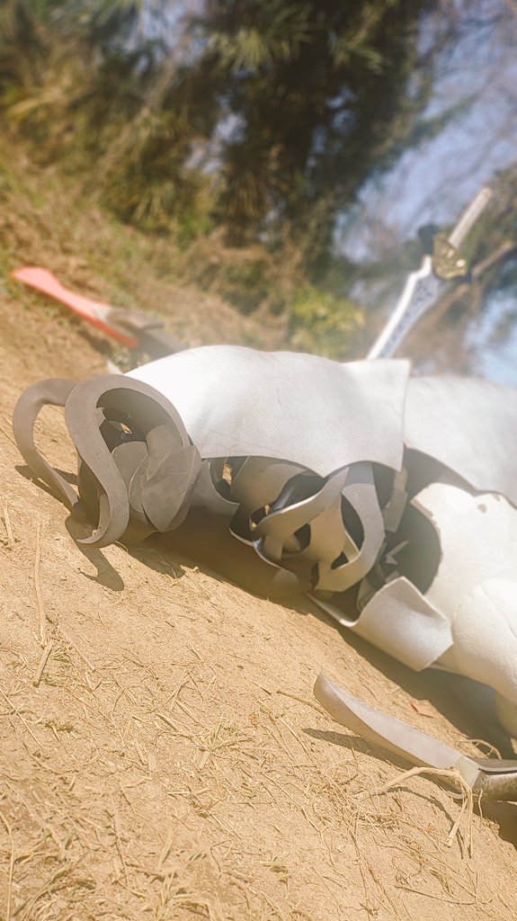 prot_lot's tweet image. 迷宮探索中に、大型生物(？)の残骸を確認。
形状から、人魚の系統だろうか？
#魔王の迷宮
#DOGTAG